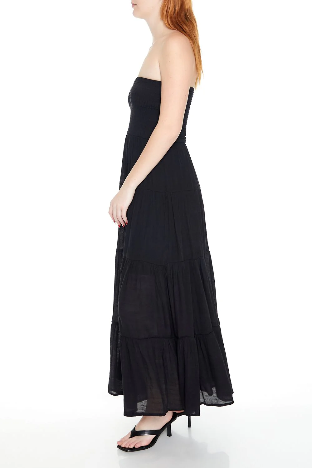 Tiered Strapless Maxi Dress - Image 10