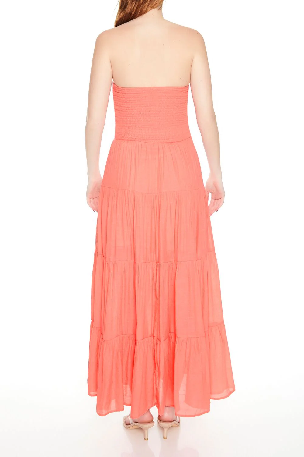 Tiered Strapless Maxi Dress - Image 5