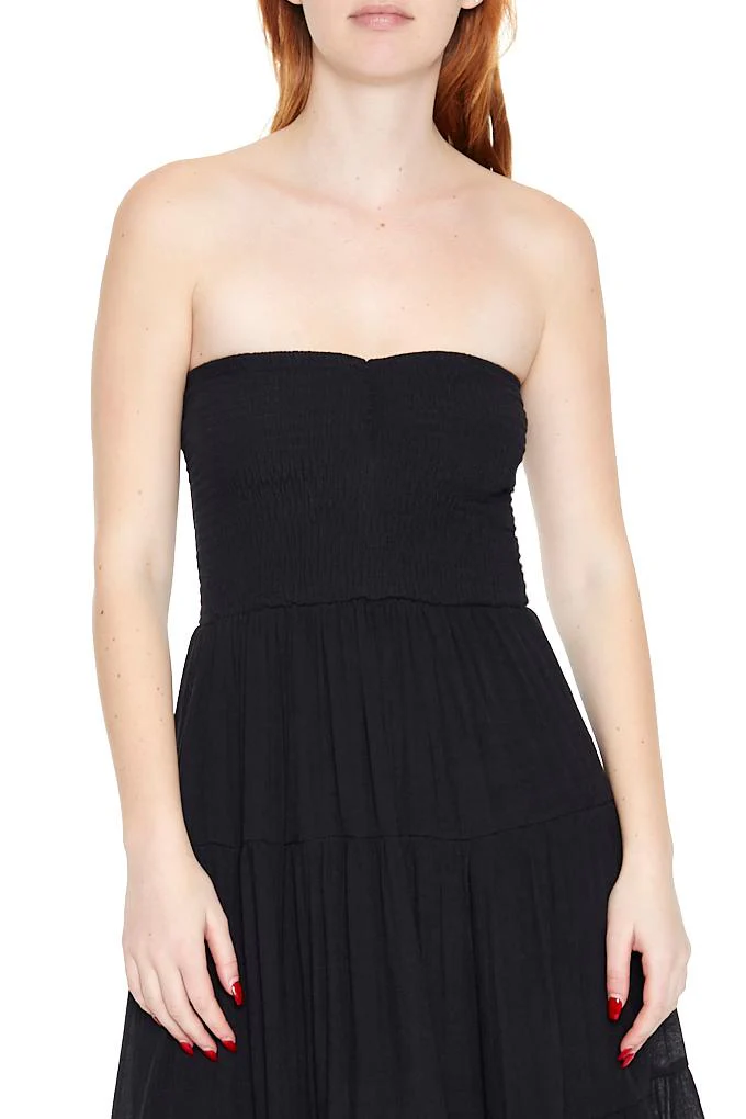 Tiered Strapless Maxi Dress - Image 8