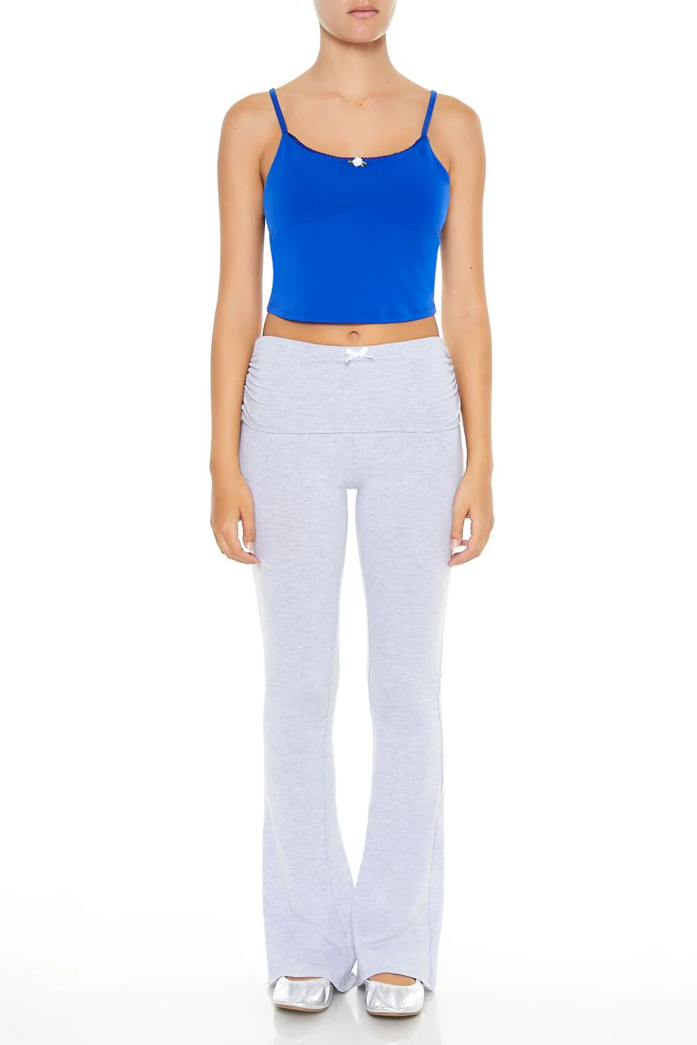 Rosette Cropped Cami - Image 17