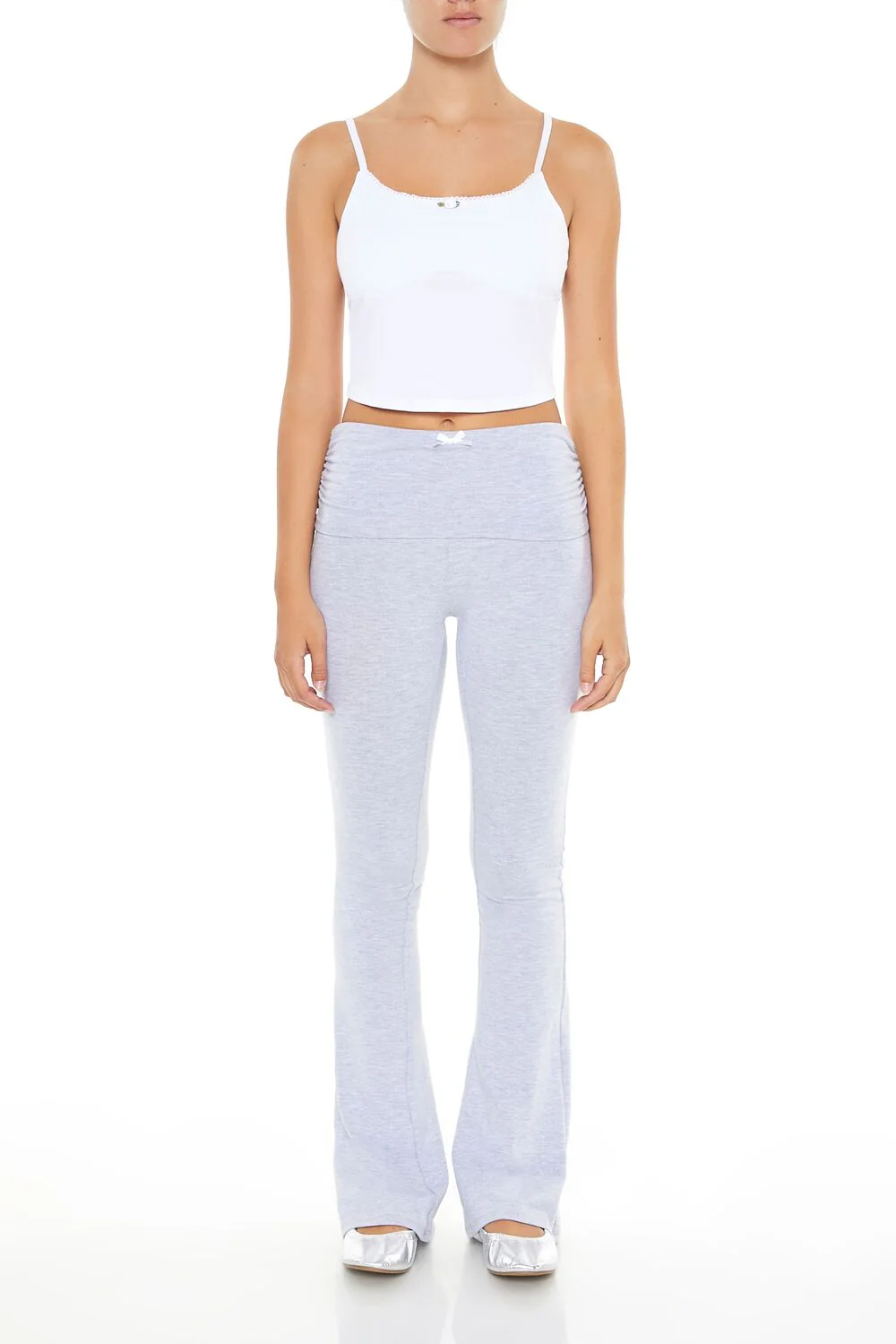 Rosette Cropped Cami - Image 7