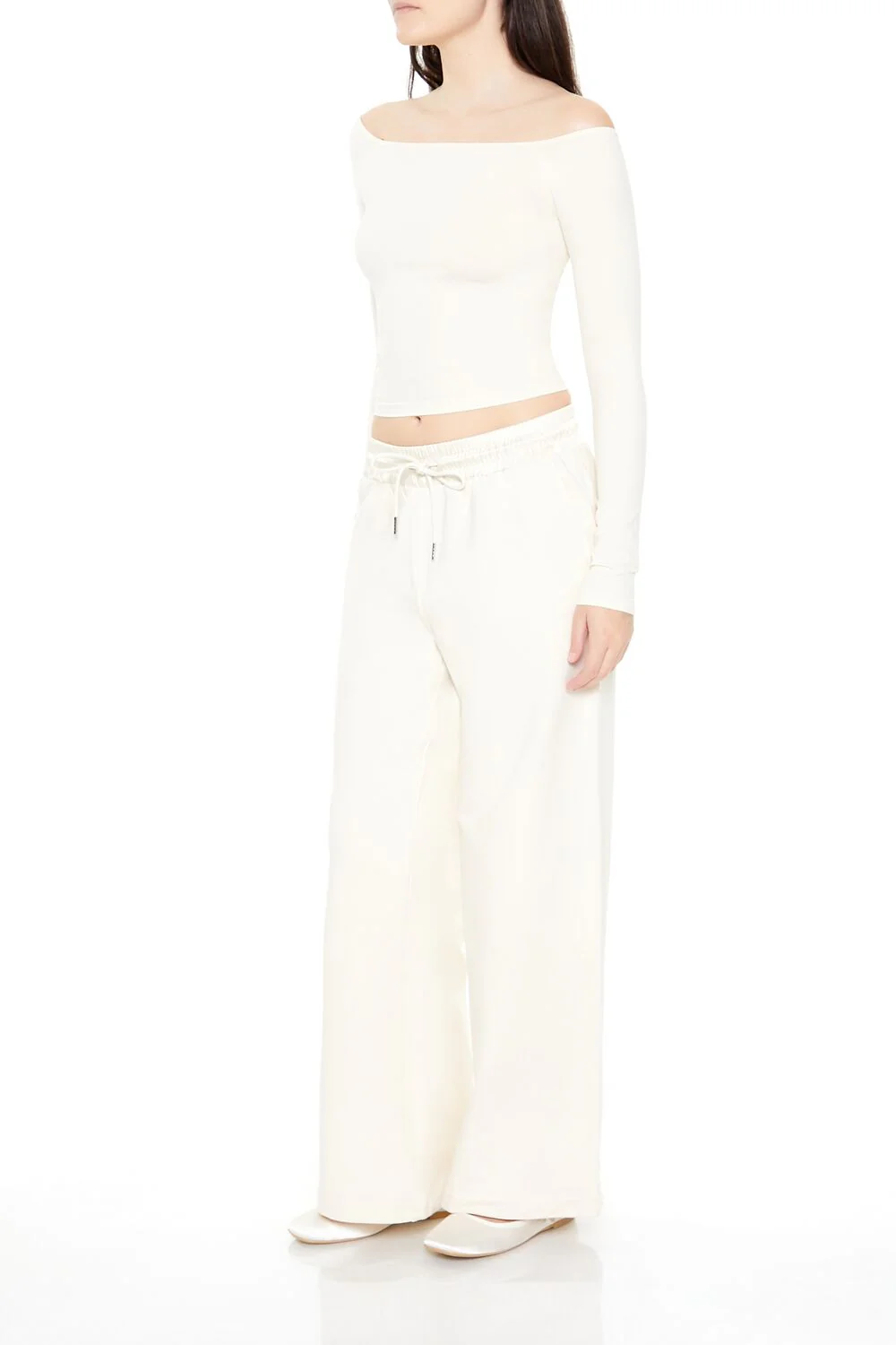 Satin Mid-Rise Wide-Leg Pants - Image 3