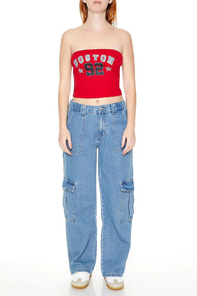Boston Graphic Tube Top - Image 2