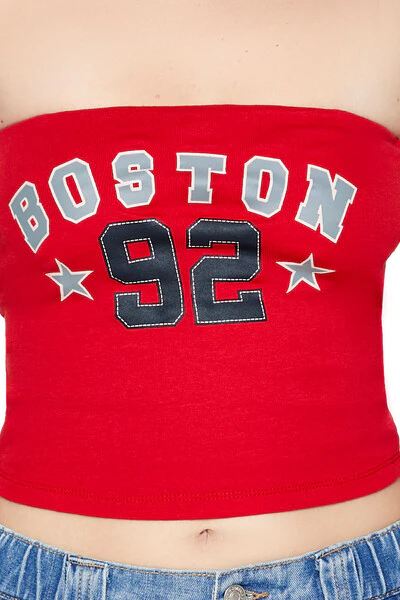 Boston Graphic Tube Top - Image 3