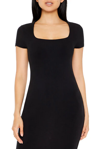 Ribbed T-Shirt Maxi Dress - Image 2