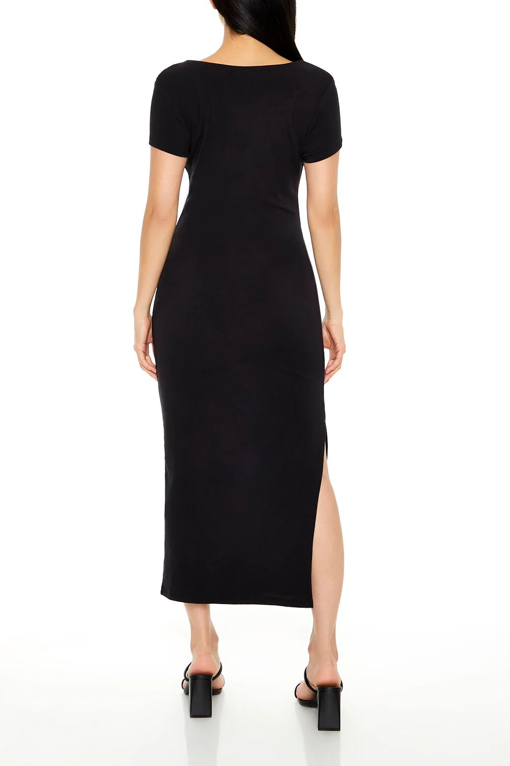 Ribbed T-Shirt Maxi Dress - Image 5