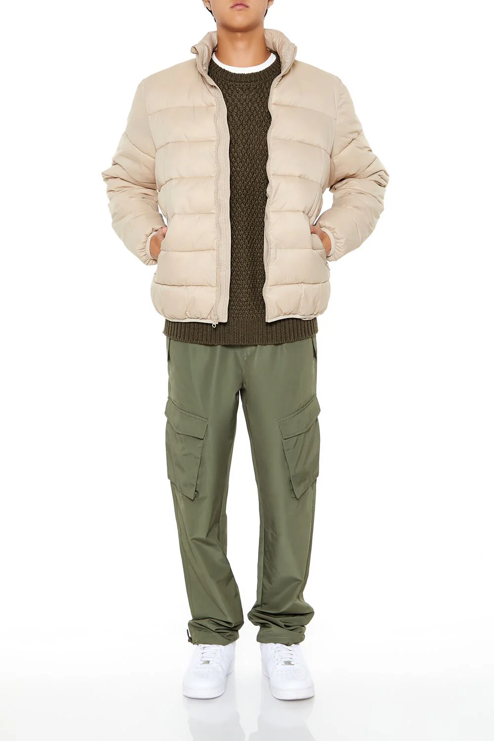 Packable Zip-Up Puffer Jacket - Image 12