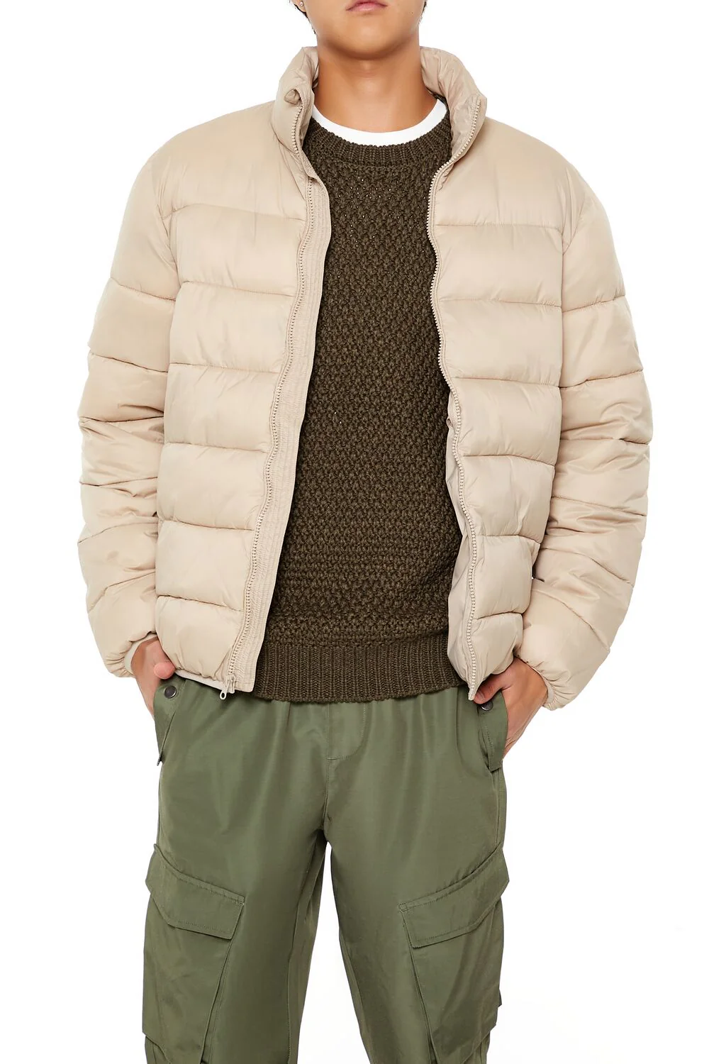 Packable Zip-Up Puffer Jacket - Image 13