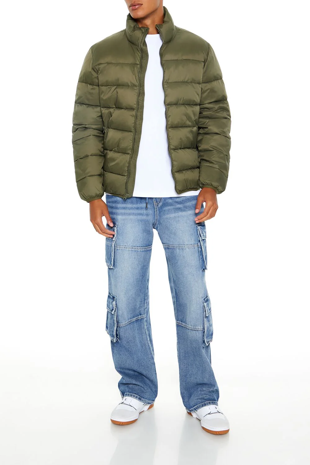 Packable Zip-Up Puffer Jacket - Image 15