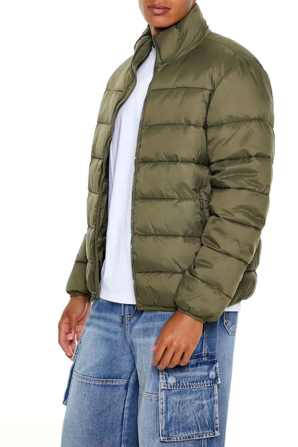 Packable Zip-Up Puffer Jacket - Image 17