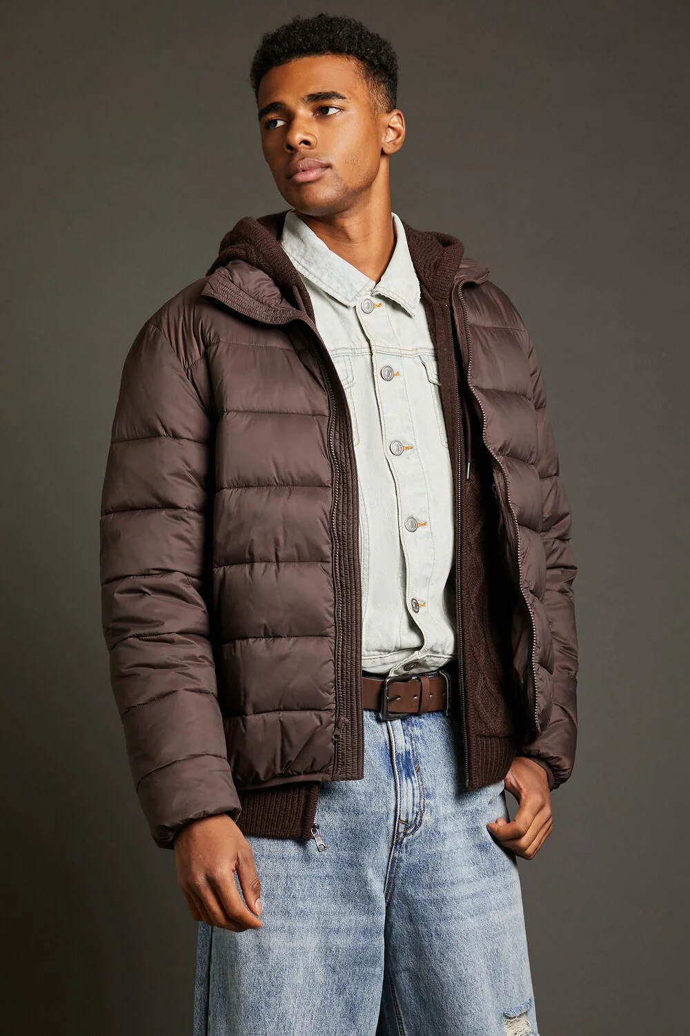 Packable Zip-Up Puffer Jacket - Image 19