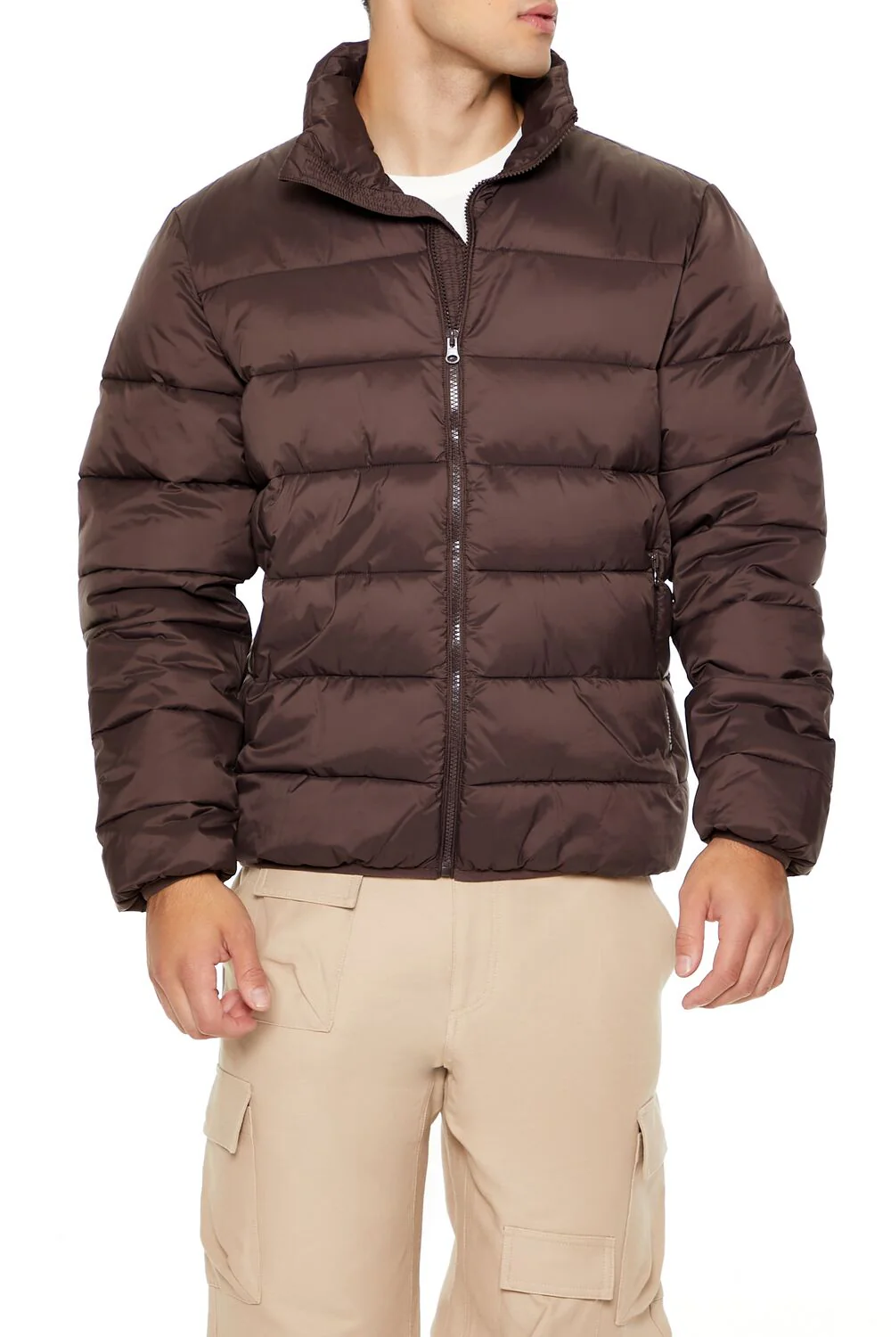 Packable Zip-Up Puffer Jacket - Image 24