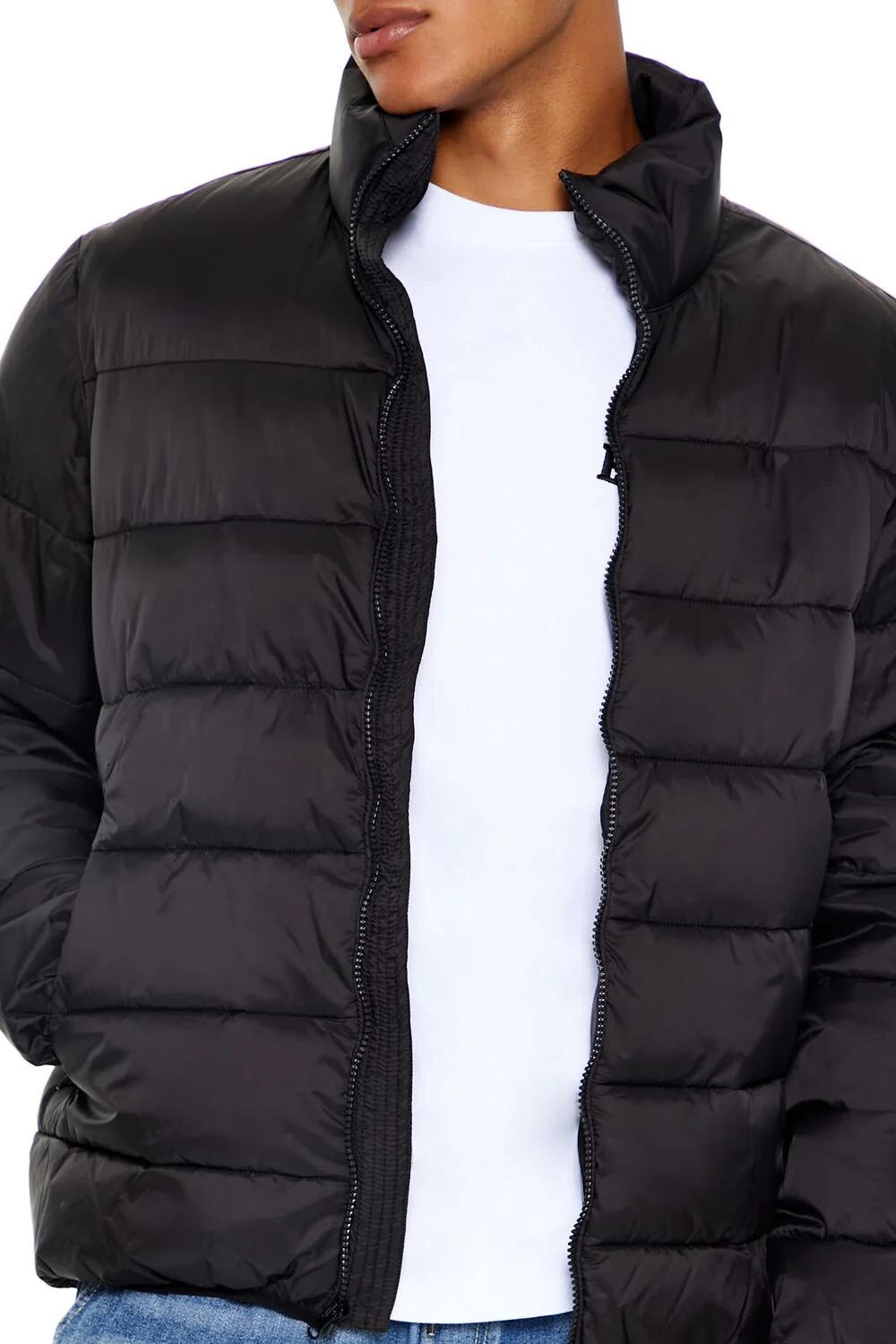 Packable Zip-Up Puffer Jacket - Image 3