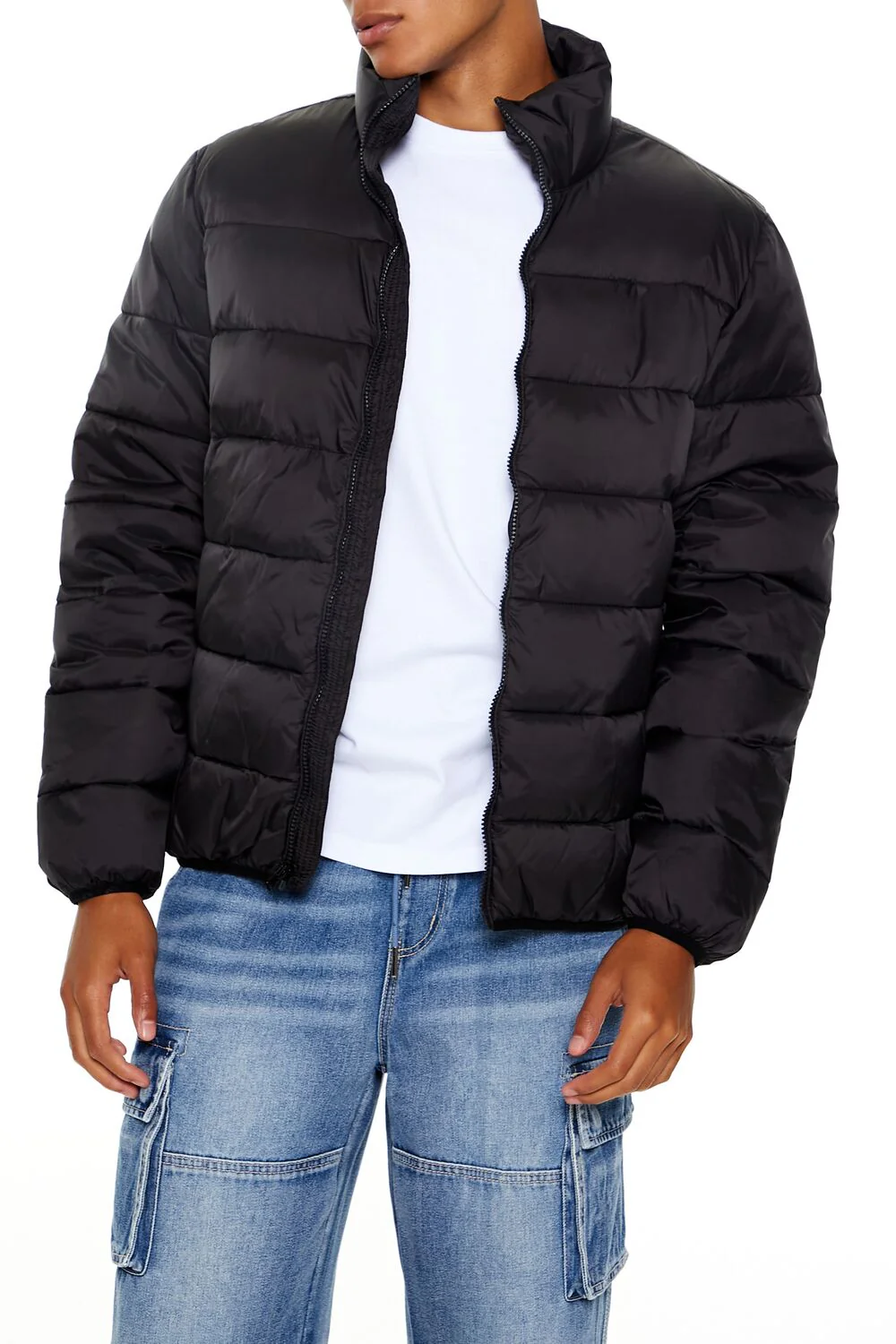 Packable Zip-Up Puffer Jacket - Image 6