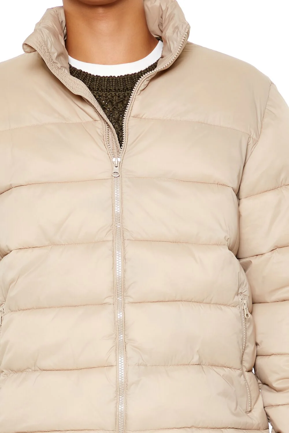 Packable Zip-Up Puffer Jacket - Image 9