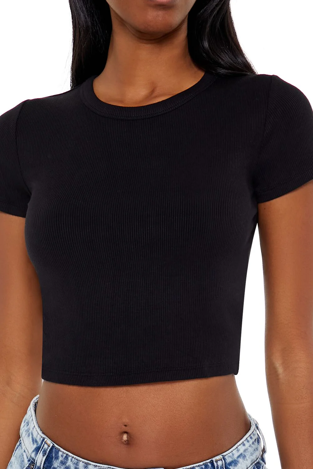 Cropped Crew Tee - Image 13