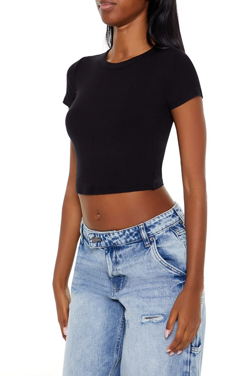Cropped Crew Tee - Image 14