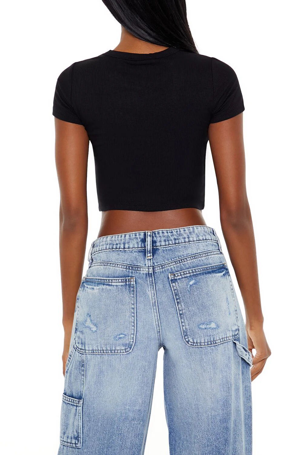 Cropped Crew Tee - Image 15