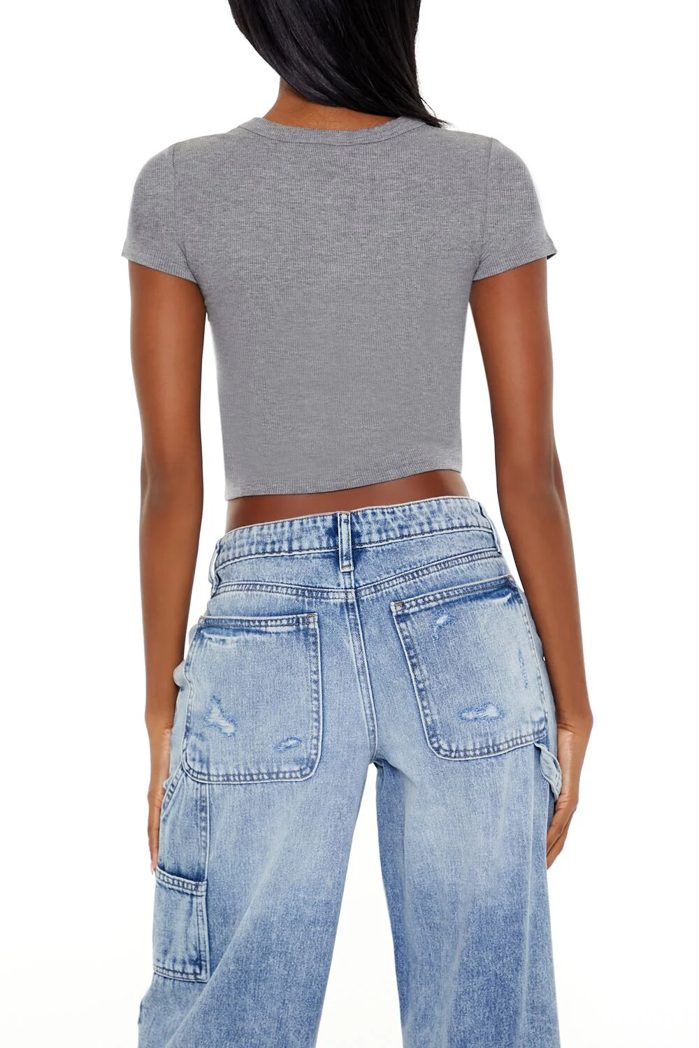 Cropped Crew Tee - Image 25