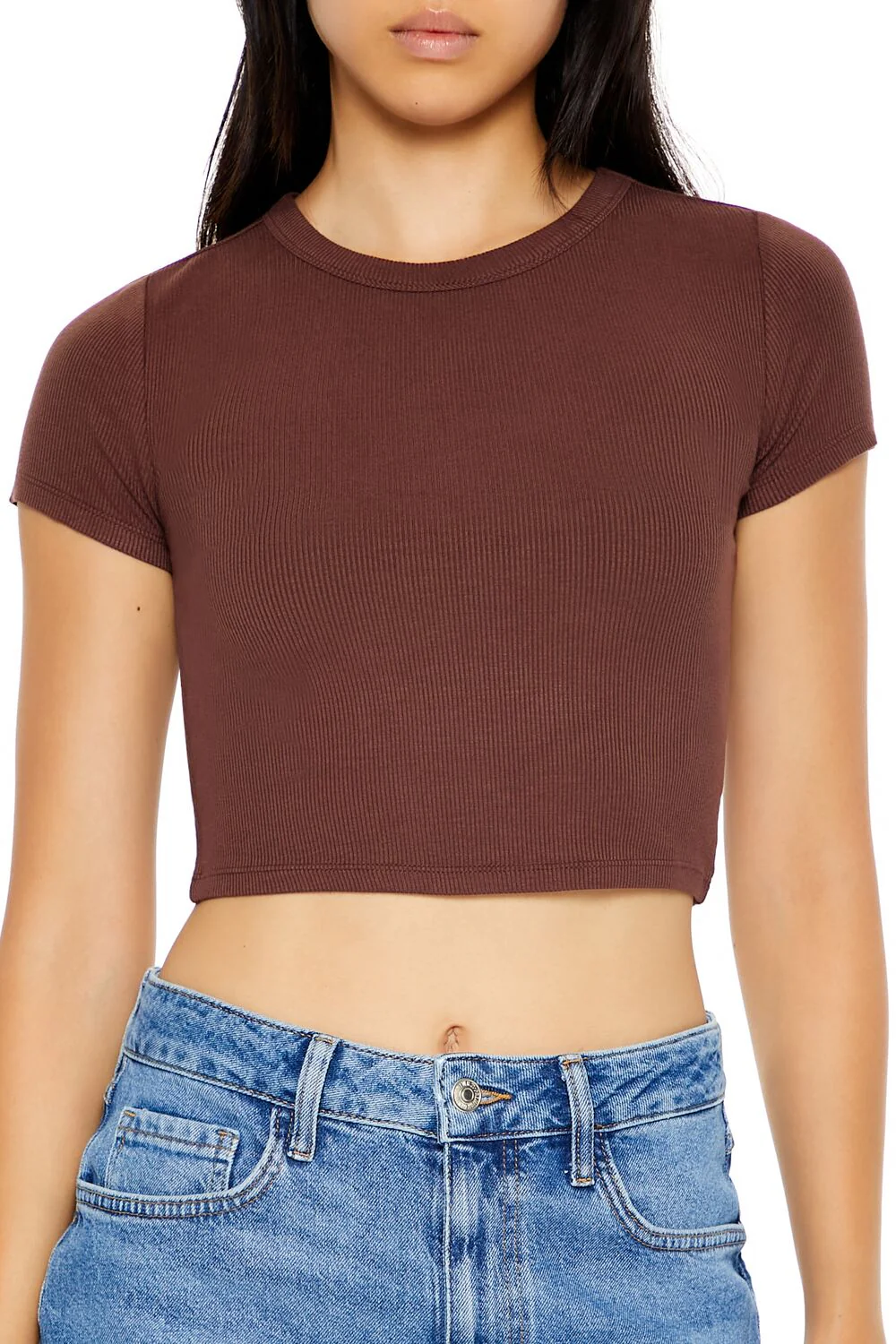 Cropped Crew Tee - Image 3