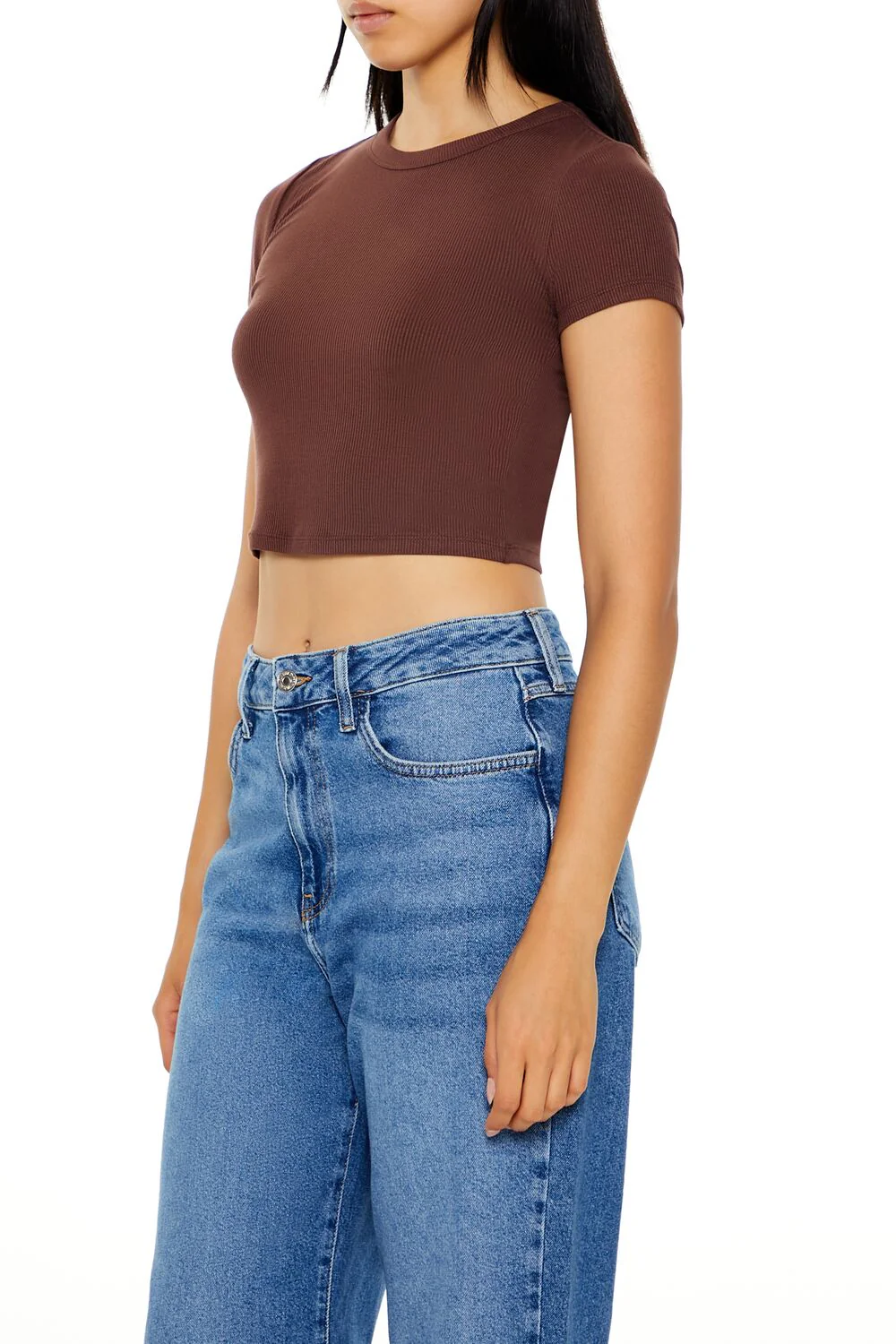 Cropped Crew Tee - Image 4