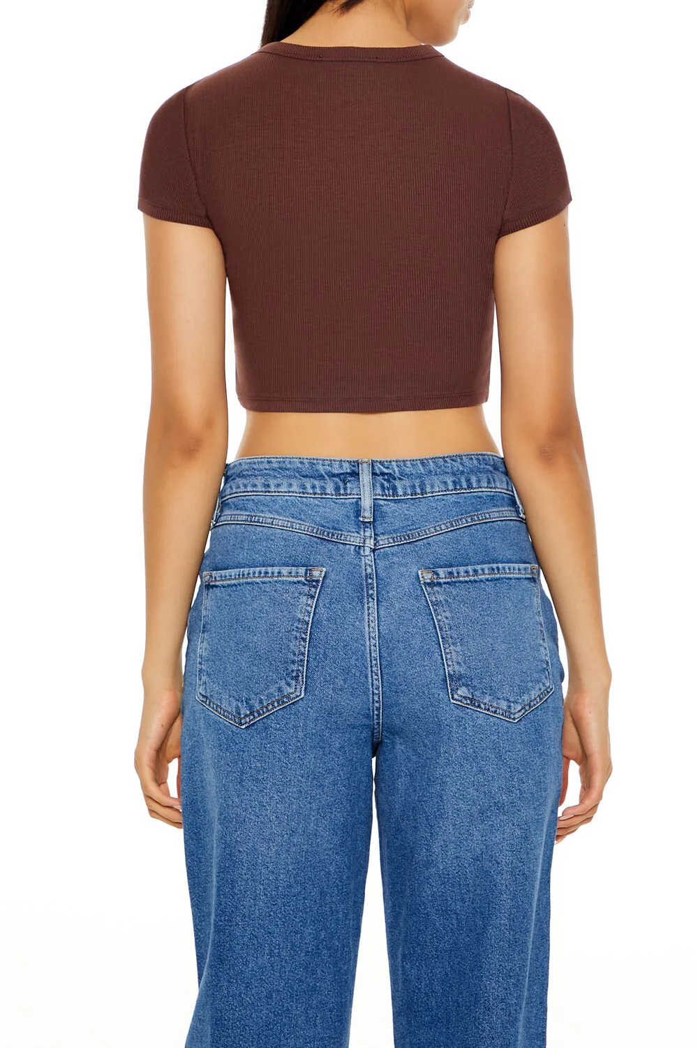 Cropped Crew Tee - Image 5