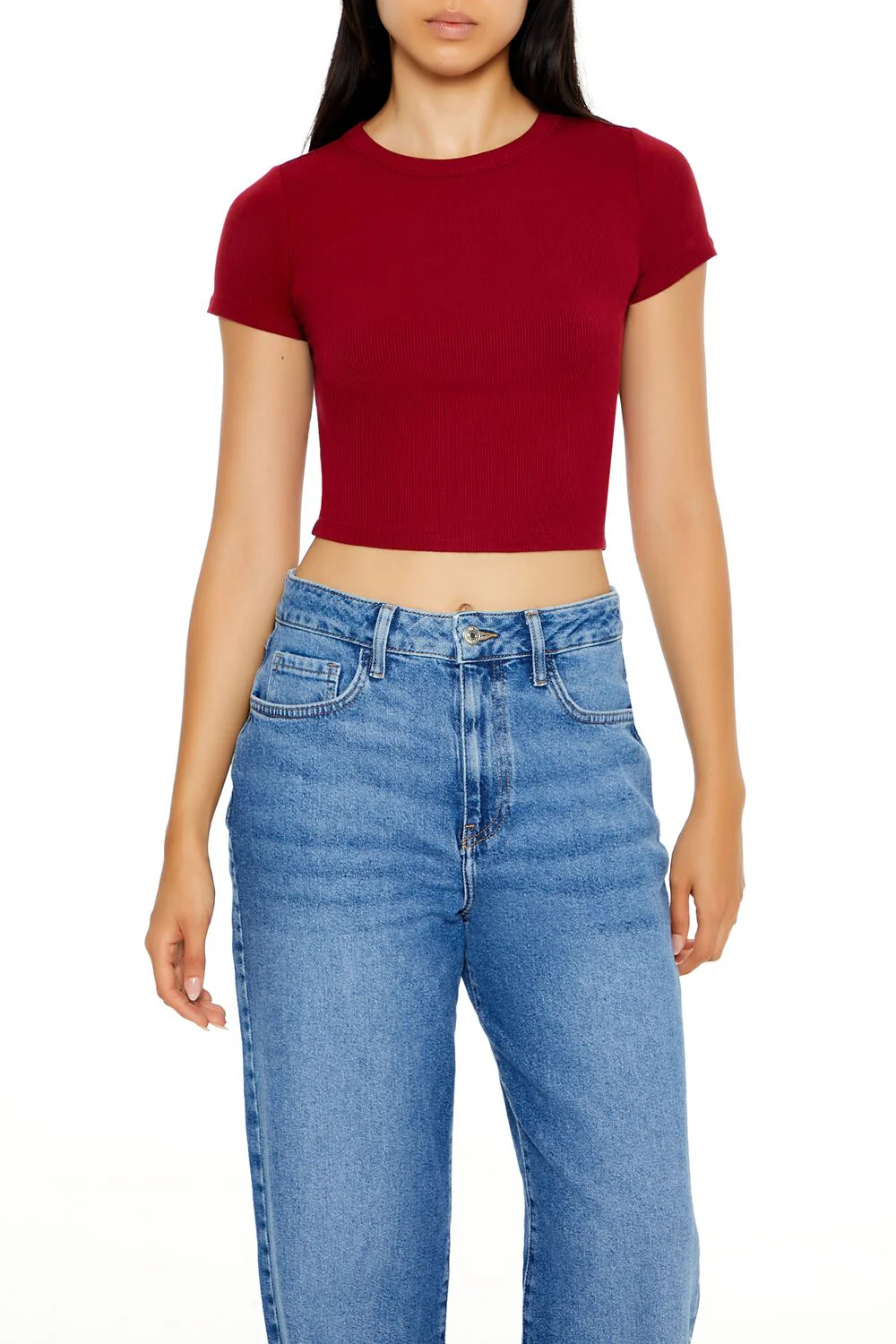 Cropped Crew Tee - Image 6