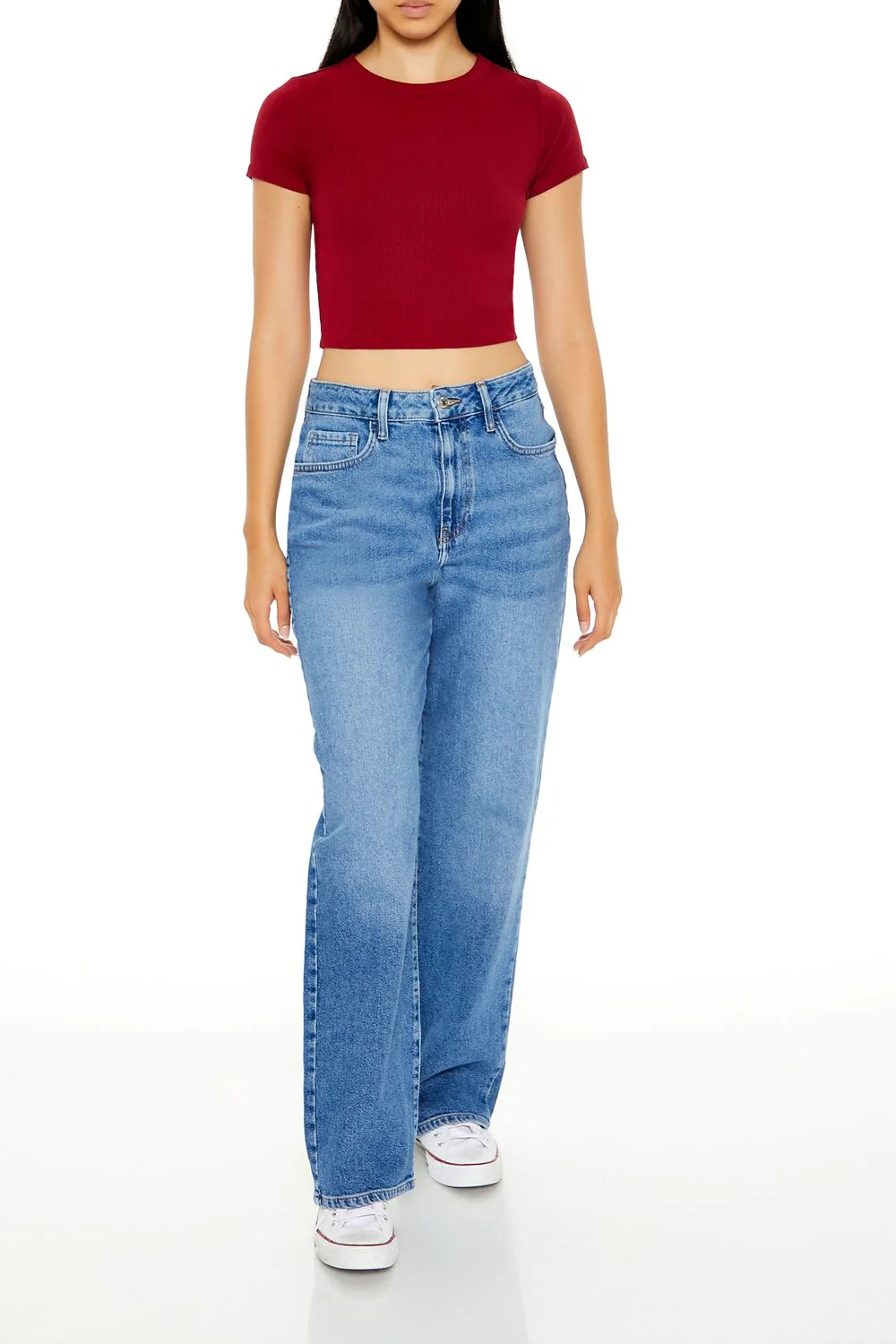 Cropped Crew Tee - Image 7