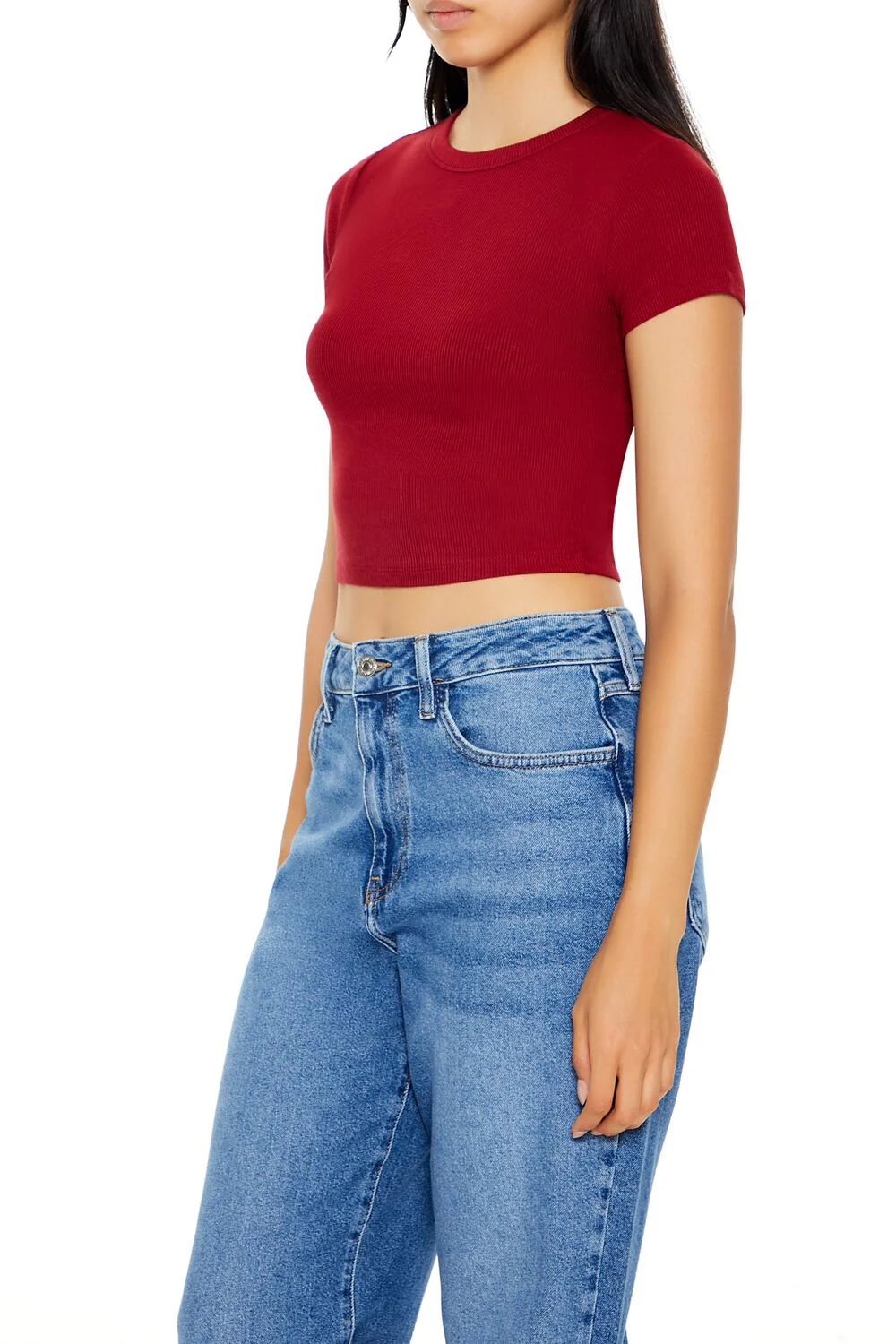 Cropped Crew Tee - Image 9