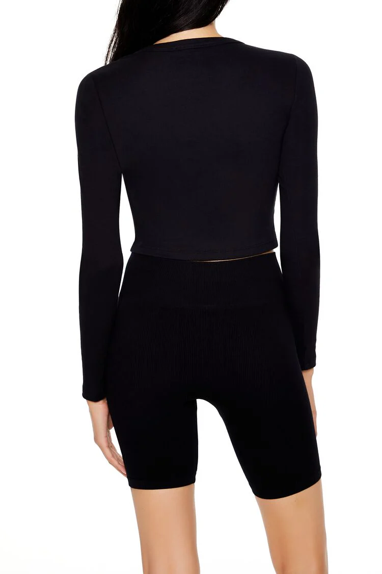 Cotton-Blend Crop Top - Image 5