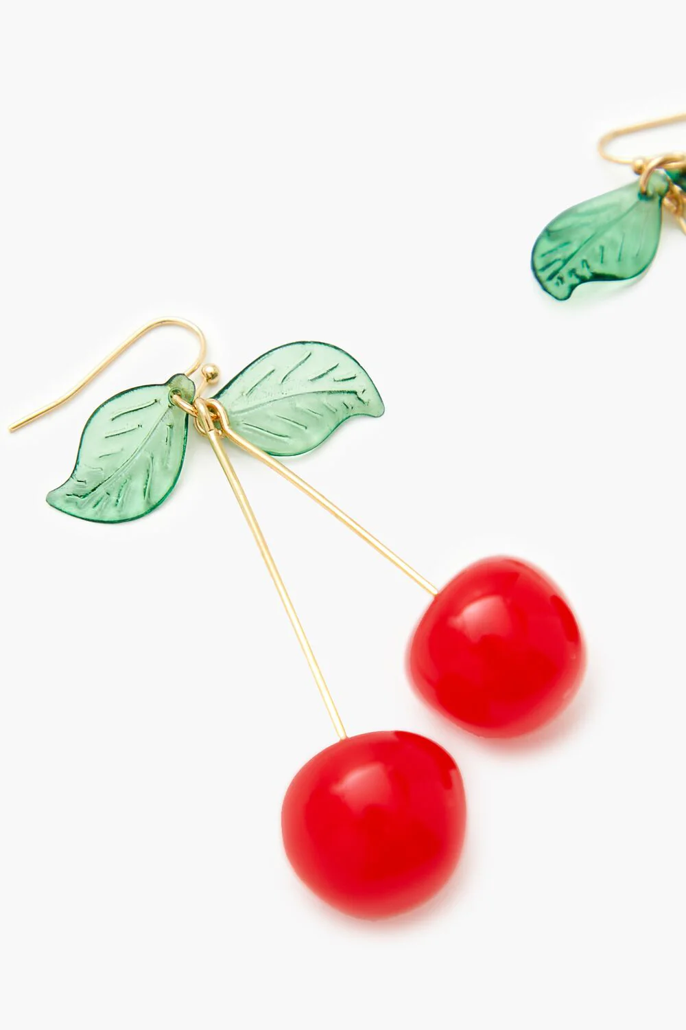 Cherry Drop Earrings - Image 2