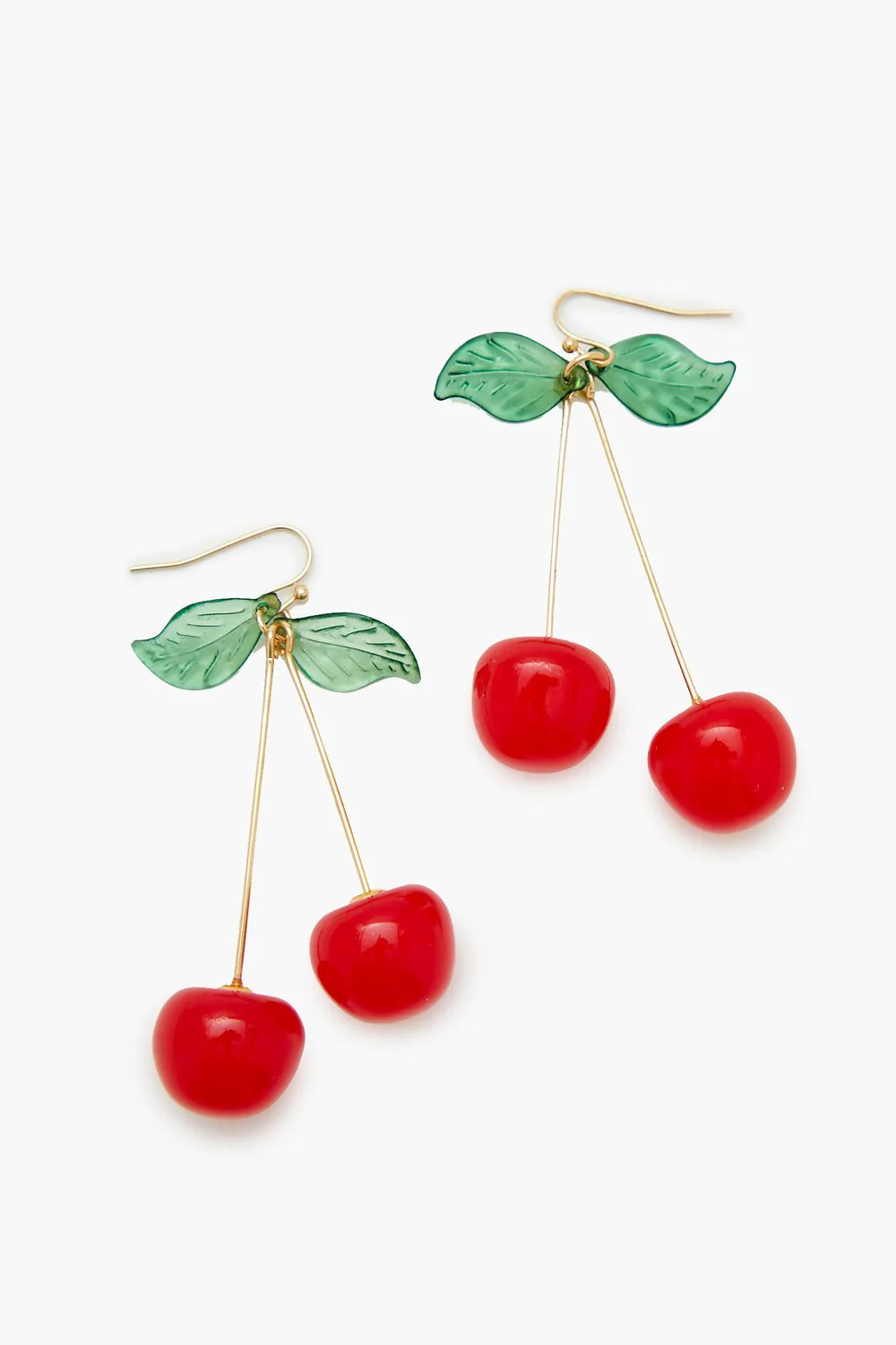 Cherry Drop Earrings - Image 3