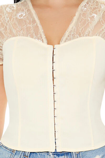 Lace Corset Combo Top - Image 3