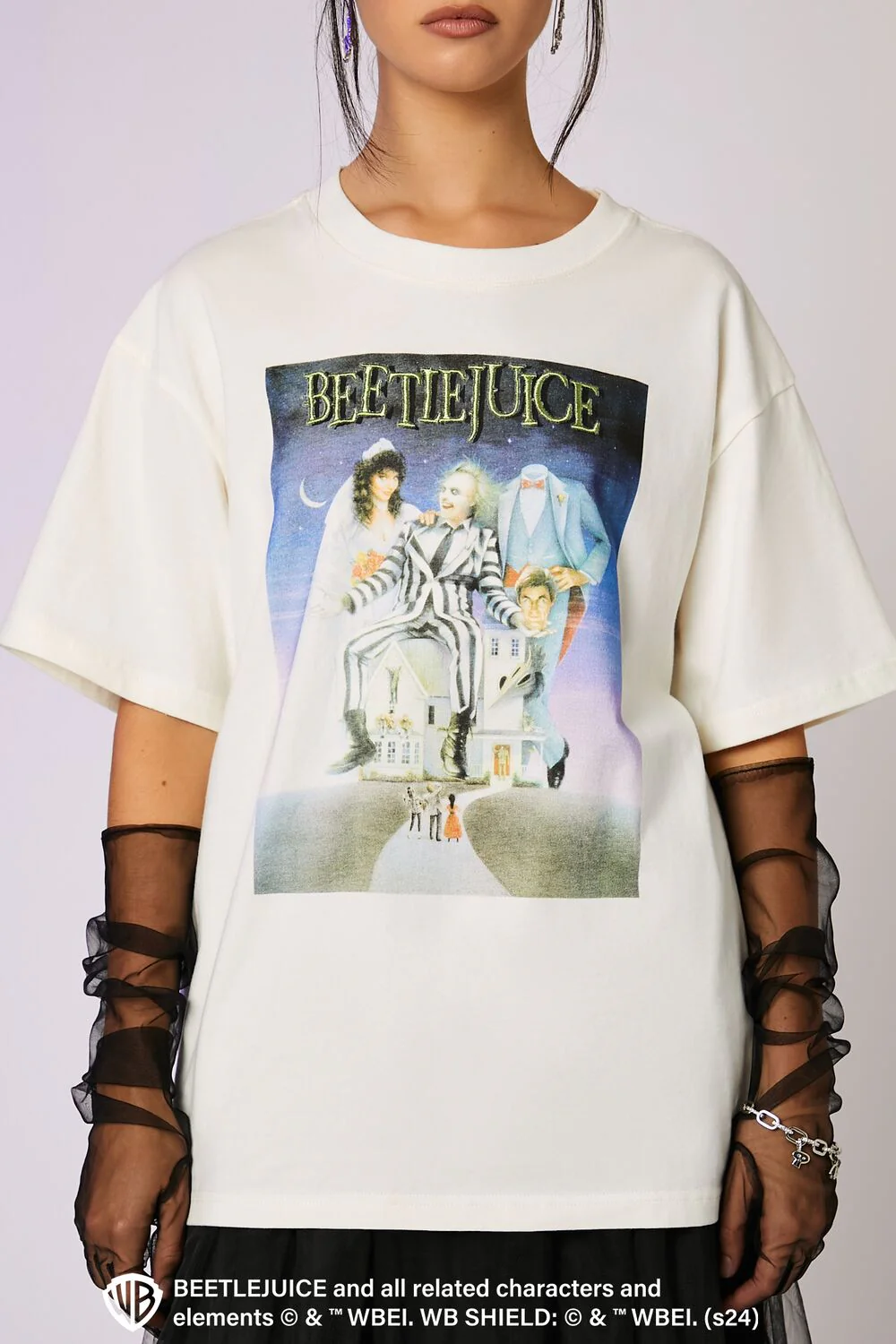 Beetlejuice Beetlejuice Graphic Tee - Image 3