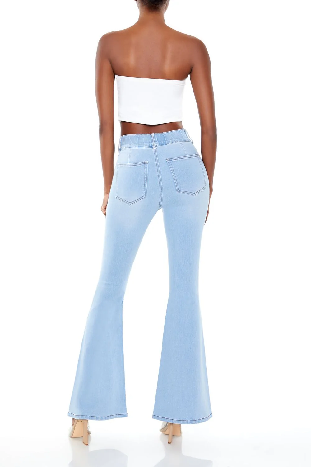 High-Rise Flare Jeans - Image 4