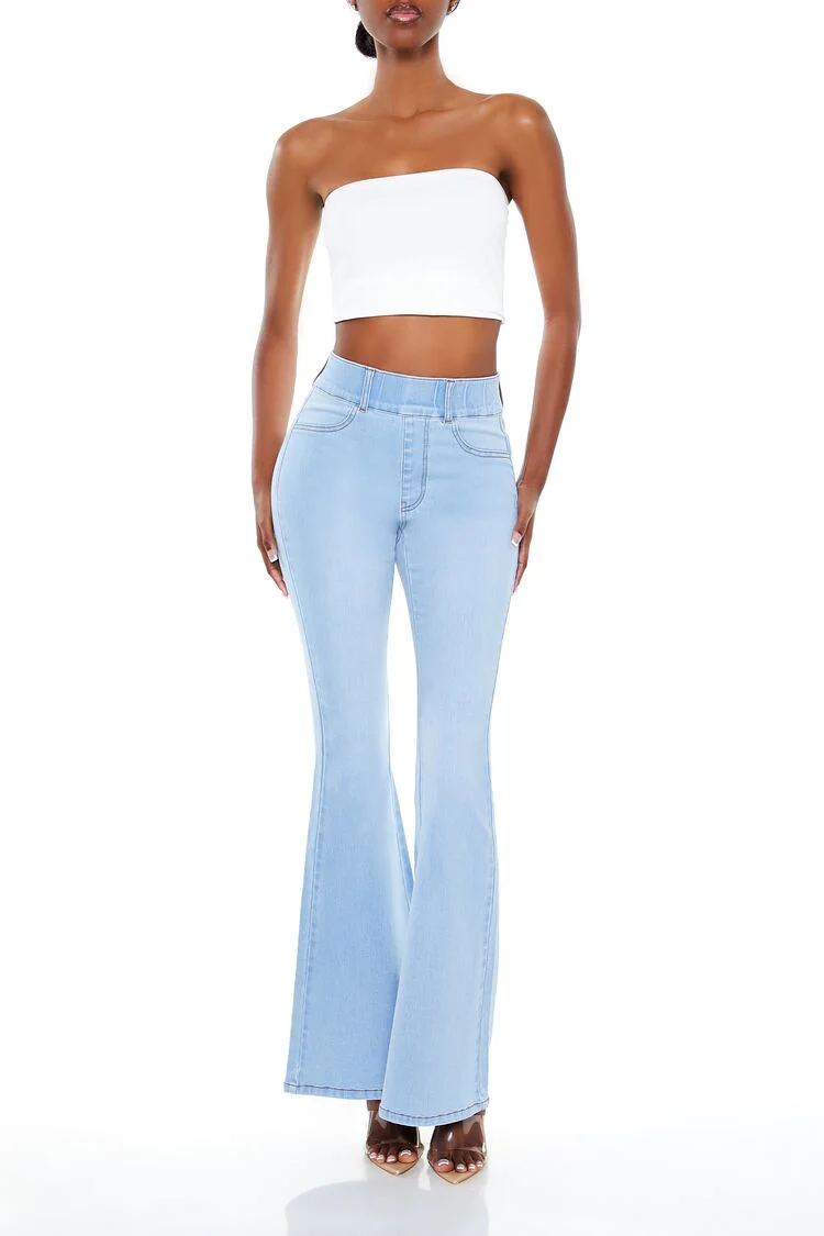 High-Rise Flare Jeans - Image 5