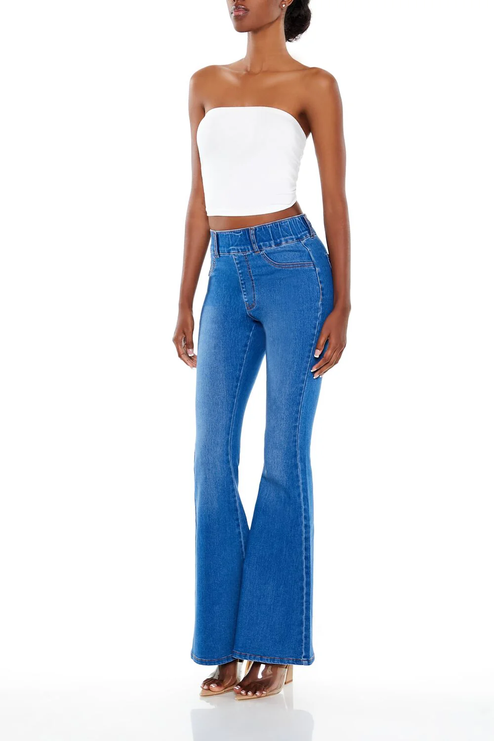 High-Rise Flare Jeans - Image 8