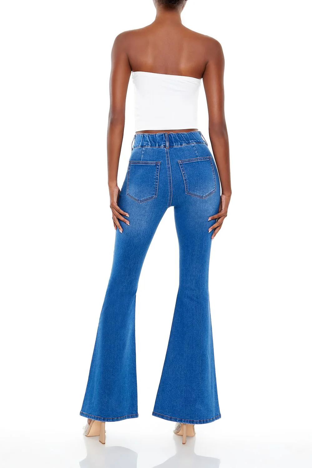 High-Rise Flare Jeans - Image 9
