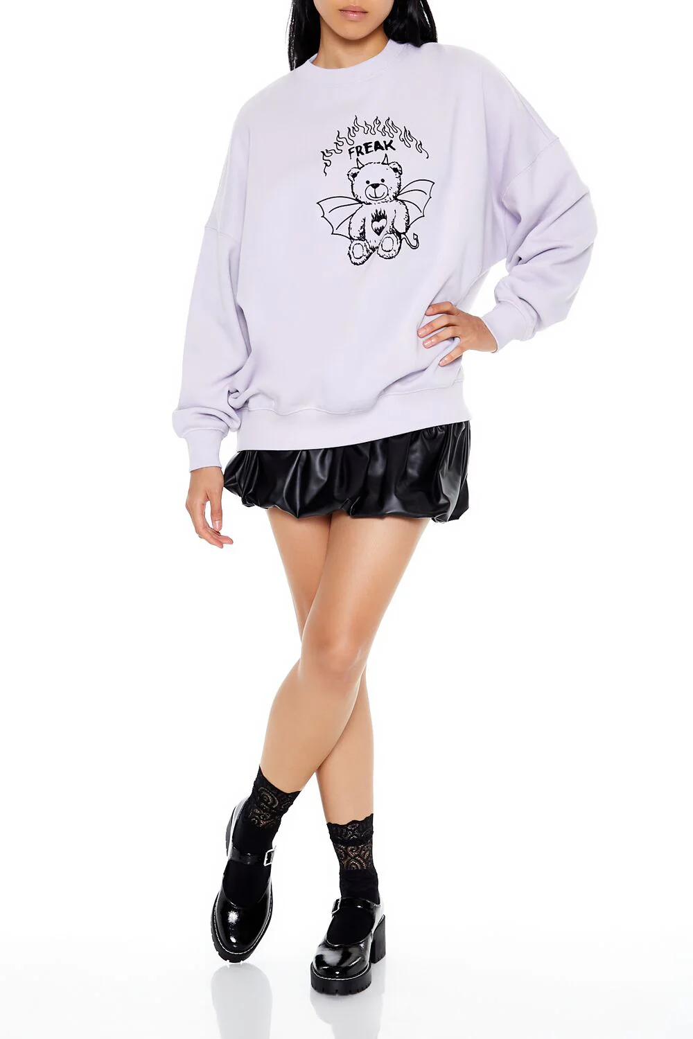 French Terry Freak Graphic Pullover - Image 2