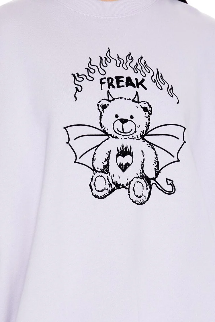 French Terry Freak Graphic Pullover - Image 3