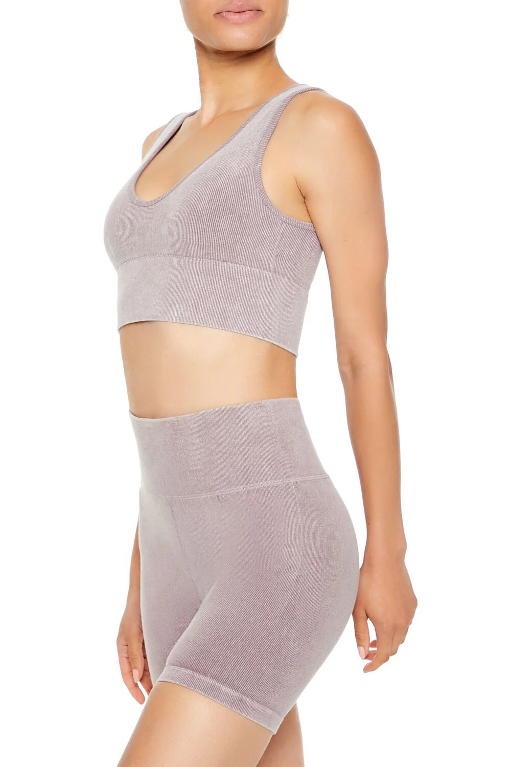 Seamless Mineral Wash Sports Bra - Image 4