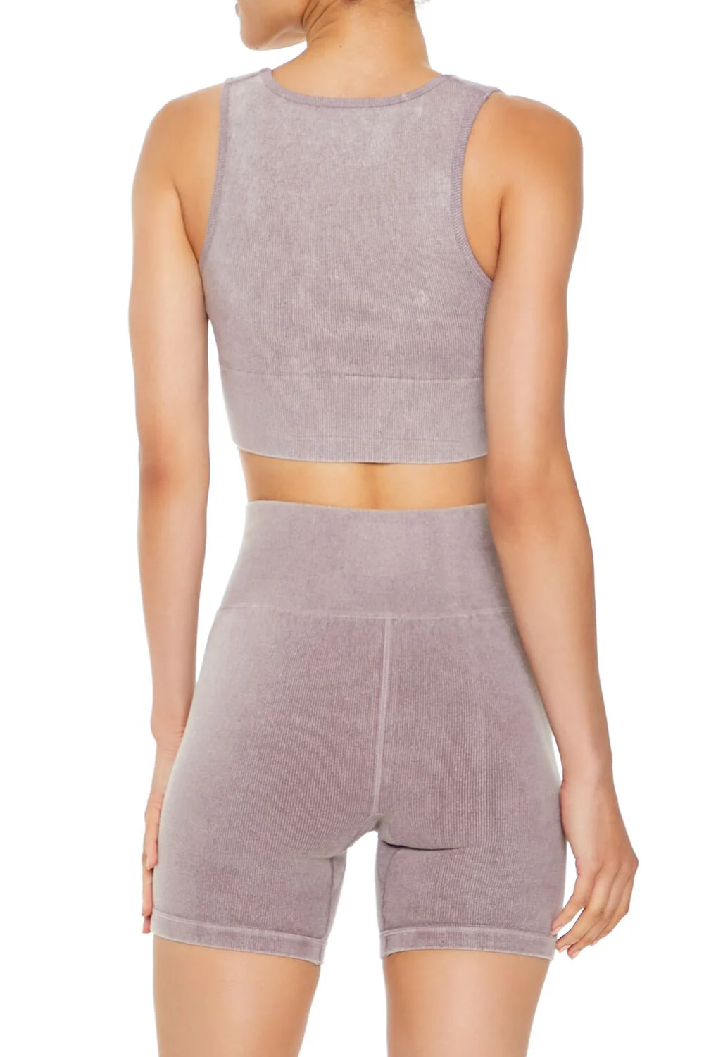 Seamless Mineral Wash Sports Bra - Image 5