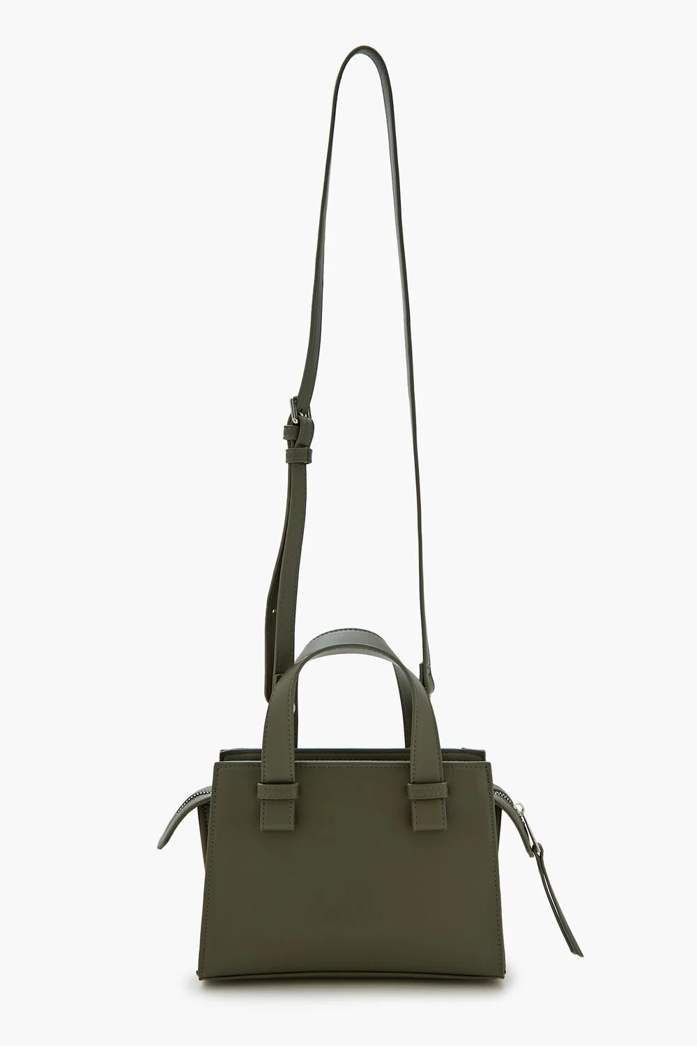 Faux Leather Crossbody Bag - Image 4