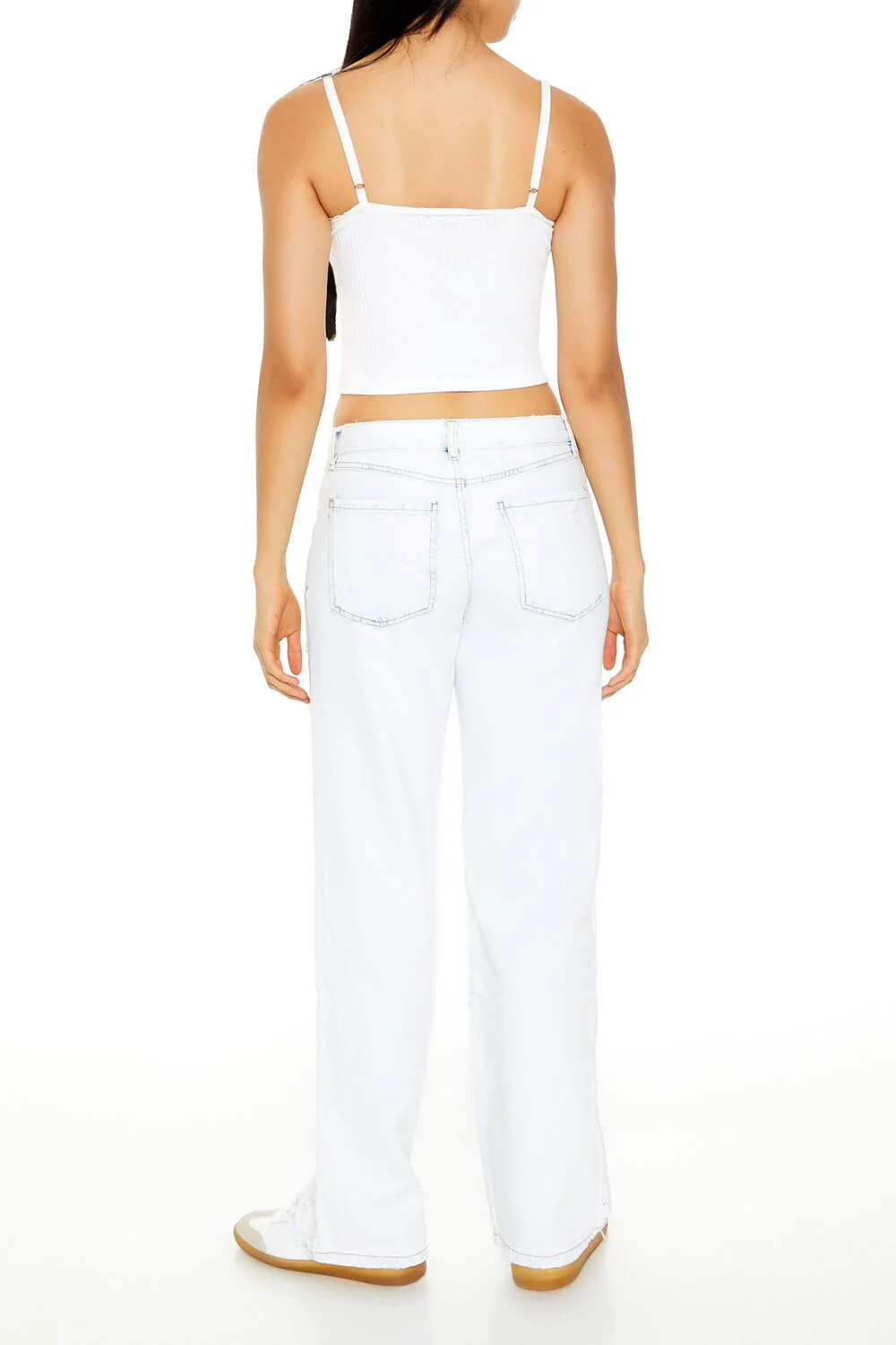Destroyed Acid Wash Jeans - Image 4