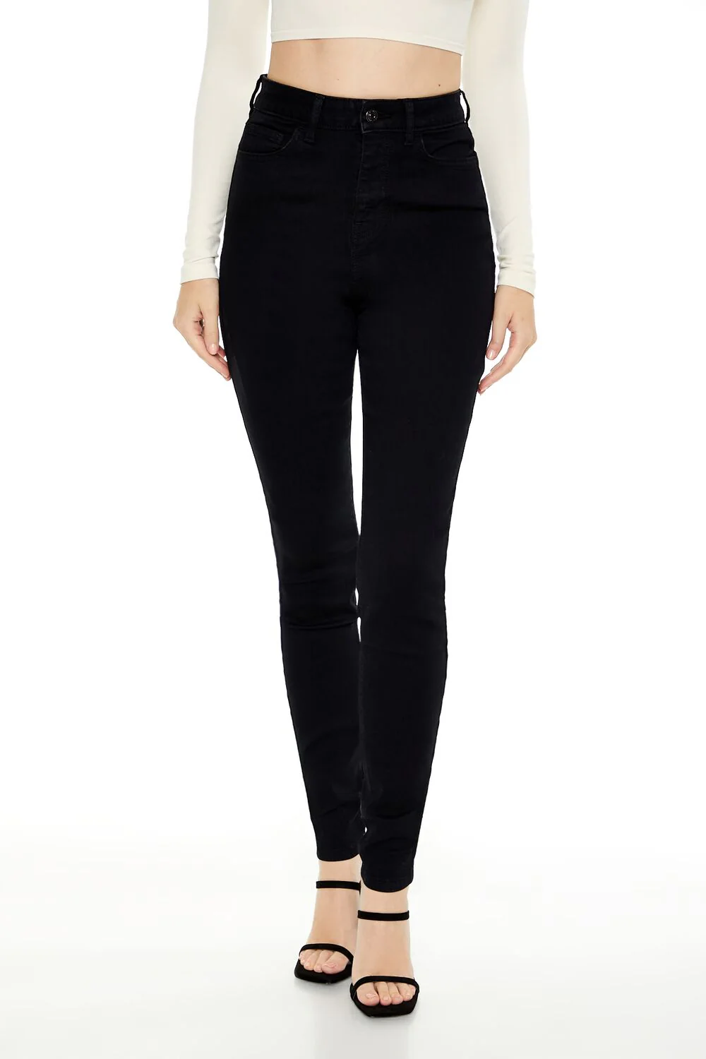 High-Rise Skinny Jeans - Image 2