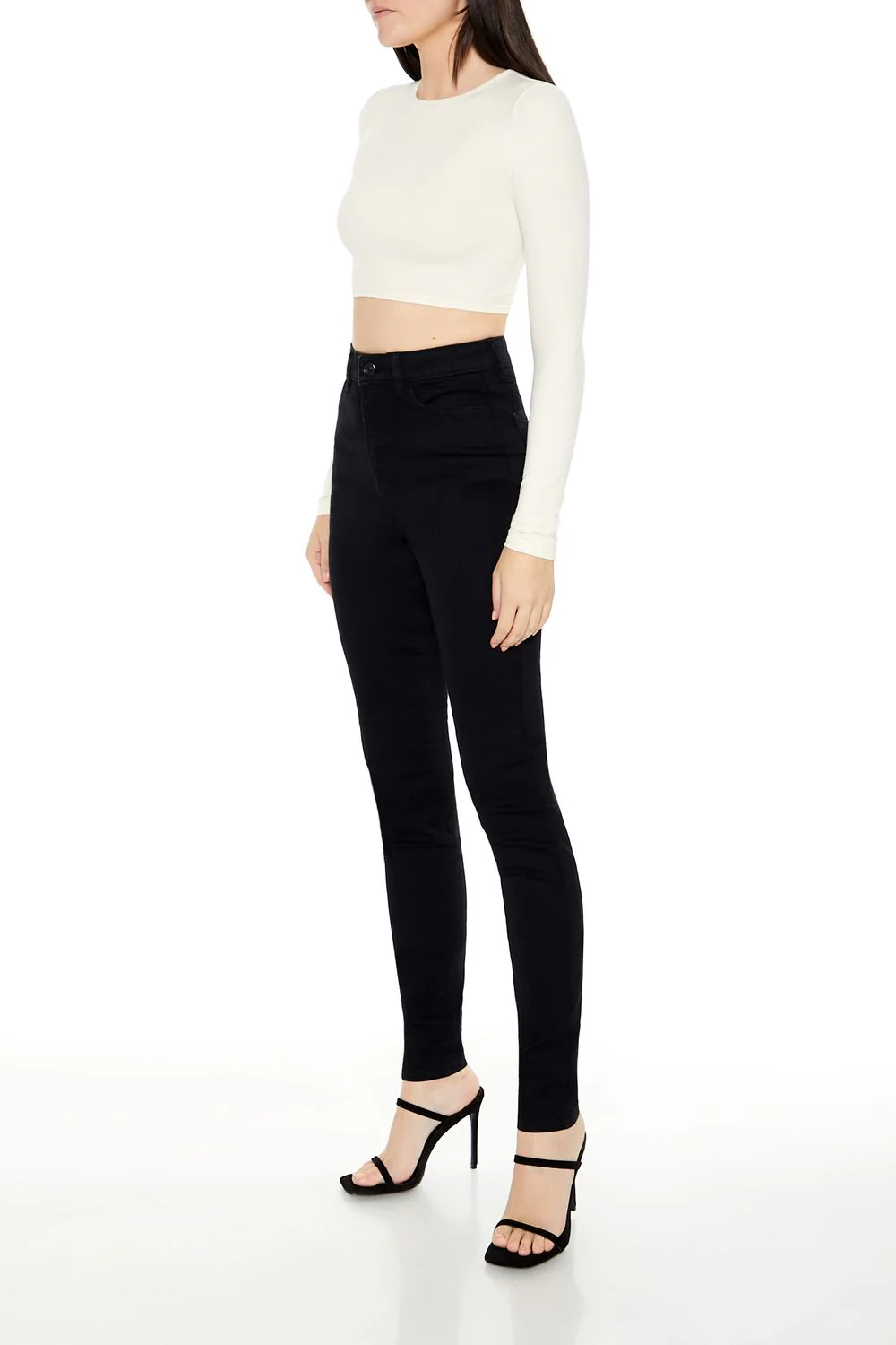 High-Rise Skinny Jeans - Image 3