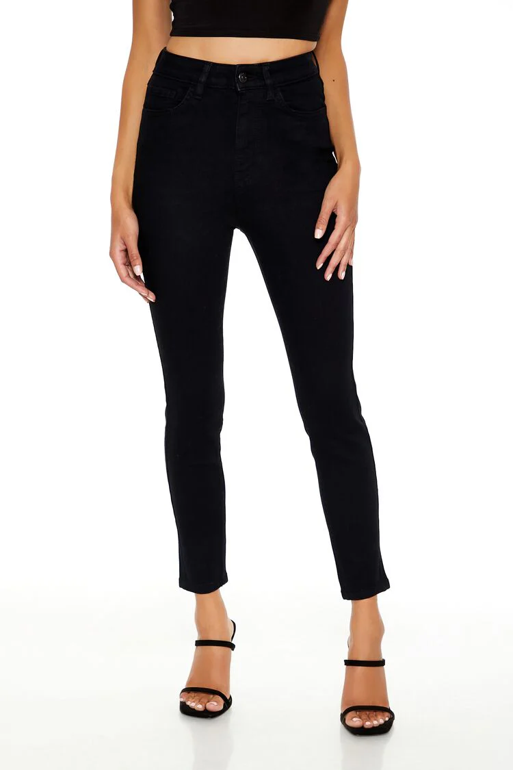 High-Rise Skinny Jeans - Image 2