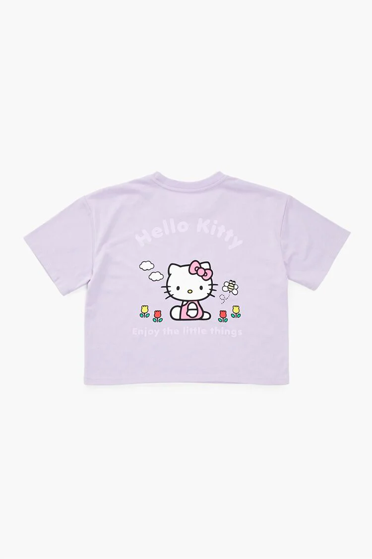 Girls Hello Kitty Tulip Tee (Kids) - Image 2
