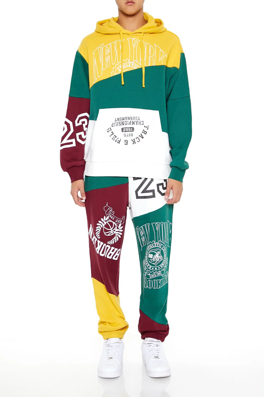 Colorblock New York Hoodie - Image 2