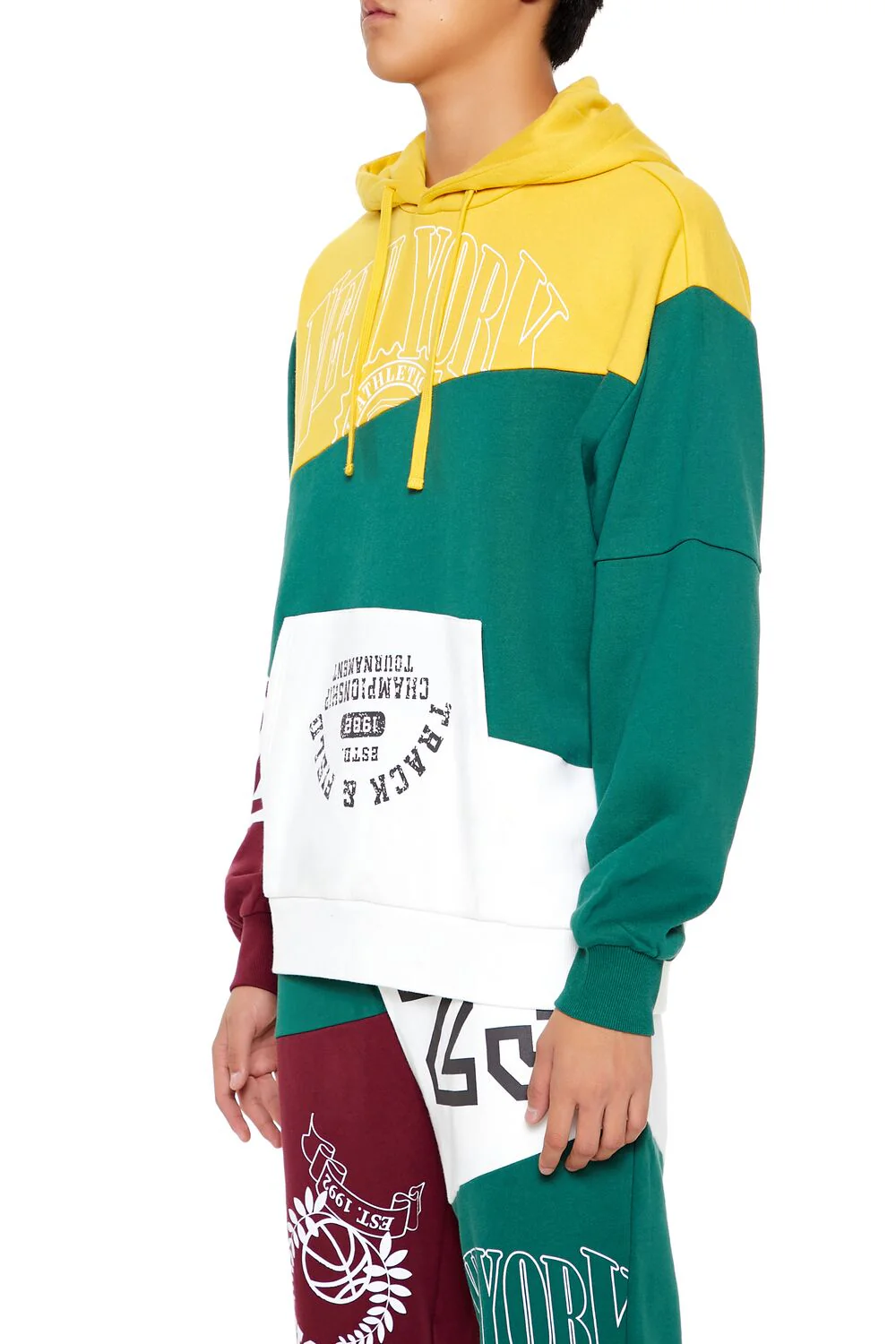 Colorblock New York Hoodie - Image 3